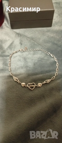 Италиански сребърни бижута, снимка 4 - Гривни - 52878695