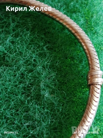 Маркова сребърна гривна от колекция Pandora Moments фешън бижу 54174, снимка 4 - Гривни - 54027439