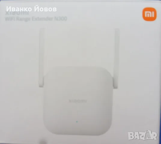 Wi-Fi усилвател Xiaomi Mi Range Extender N300, Мощност 2.4Ghz до 300 Mbs, 2 антени, Бял, снимка 3 - Мрежови адаптери - 55722581