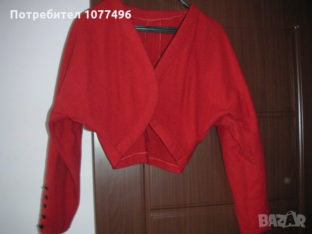 Памучно Сако Вълнено Сако Кашмирено Сако  Вълнена Болеро Жилетка, снимка 4 - Сака - 24447018