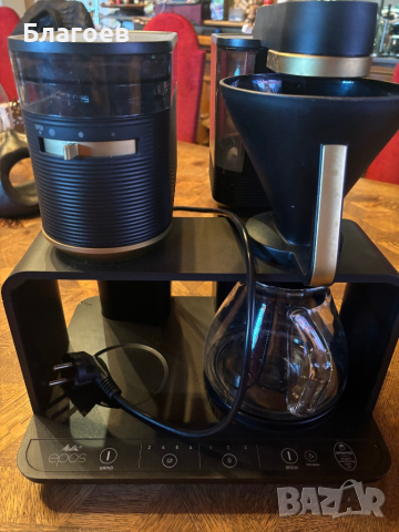 Филтърна кафе машина Melitta EPOS с вградена мелничка., снимка 5 - Други машини и части - 44819946