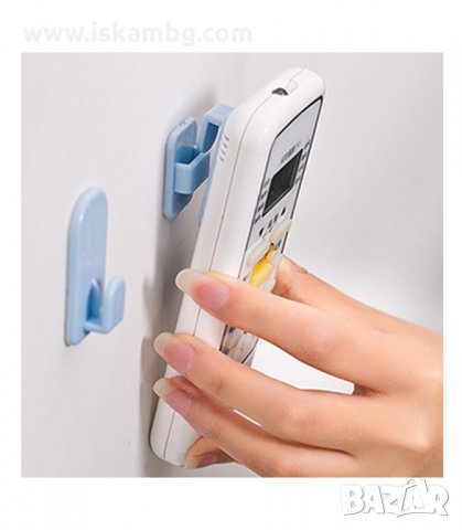 КОМПЛЕКТ ОТ 2БР. ДЪРЖАЧИ ЗА ДИСТАНЦИОННО, САМОЗАЛЕПВАЩИ - код 2132, снимка 2 - Други стоки за дома - 33949008