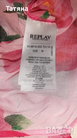  Рокля Replay на цветя, снимка 6 - Рокли - 50154088