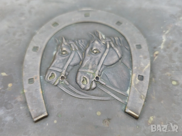 Бронзова Кутия на Коне , снимка 2 - Декорация за дома - 52353345