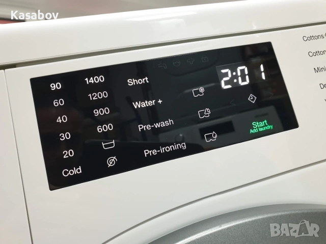 Miele W1 Excellence Пералня PowerWash Миеле 12м Гаранция, снимка 2 - Перални - 54103682