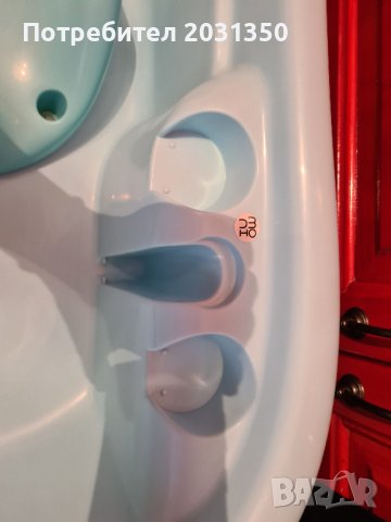 Moni - комплект вана със стойка Santorini, снимка 2 - За банята - 40265986