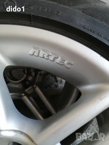 Джанти 7J15H2 4x100 4броя ИМА КАПАЦИ ЗА БОЛТОВЕТЕ, снимка 2 - Части - 49940865