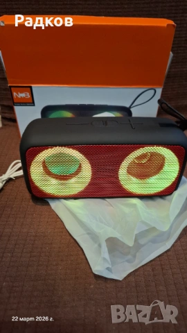 Блутут колонка NB-051 с Радио, USB, TF, снимка 4 - Bluetooth тонколони - 53937153