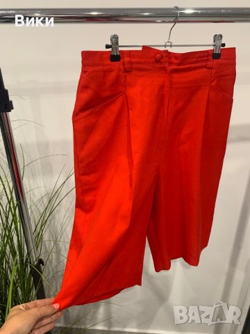 Червен панталон , снимка 5 - Къси панталони и бермуди - 42153353