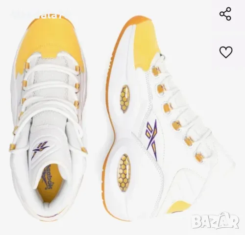 Продавам нови Reebok Question Mid. , снимка 5 - Маратонки - 47395148