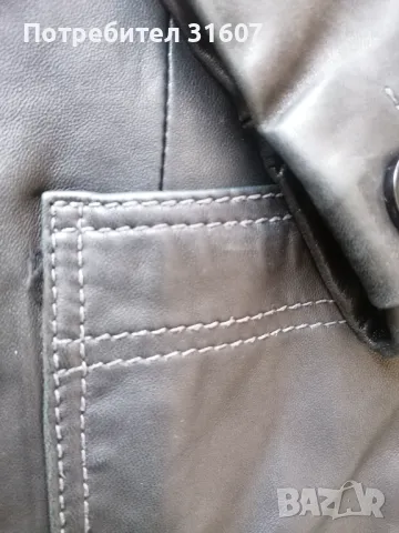 Кожено сако, снимка 5 - Сака - 47471139