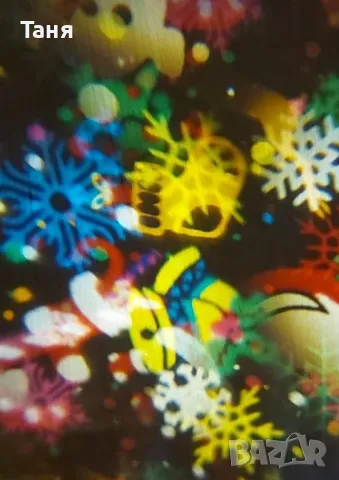 Коледен светлинен прожектор - Радост и цветове у дома, снимка 5 - Декорация за дома - 48370182