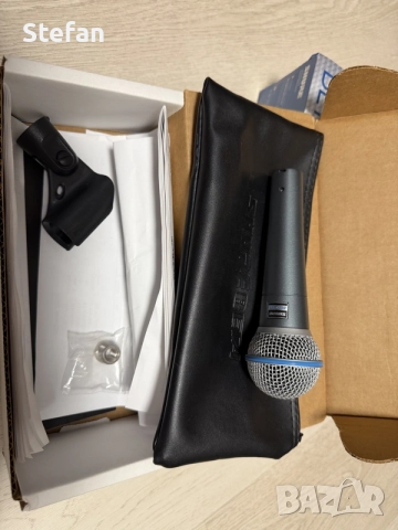 Микрофон Shure 58 Beta, снимка 3 - Други - 56470146