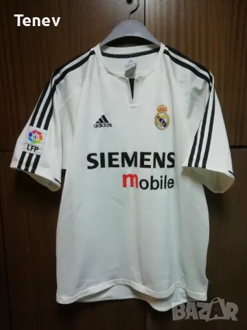 Real Madrid Roberto Carlos Adidas оригинална тениска фланелка Реал Мадрид Роберто Карлош размер М, снимка 2 - Тениски - 47666837