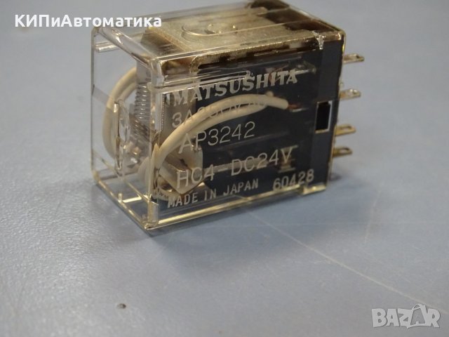 реле MATSUSHITA  AP3242 HC-4-DC24V, снимка 6 - Резервни части за машини - 37257843