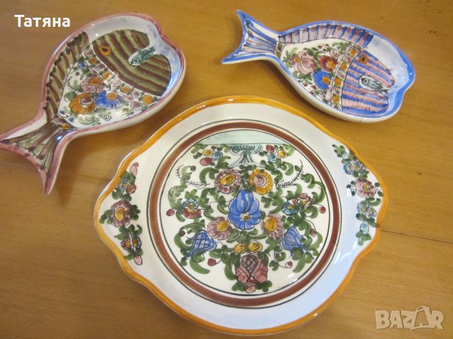 АВТОРСКА КЕРАМИКА /БЪЛГАРИЯ/ -;СЕРВИЗ  ОТ СБХ;ЮТИЯ;ВАЗА ПЕПЕЛНИК;, снимка 15 - Сервизи - 31863326