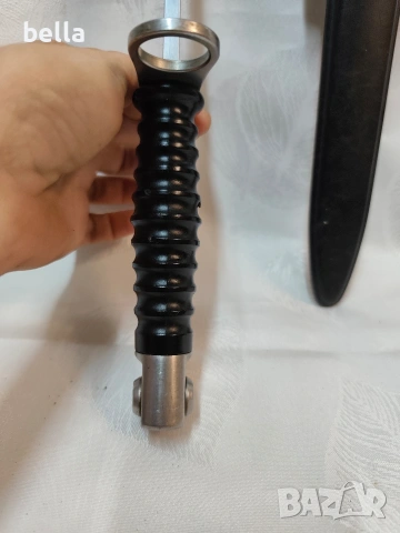 Автентичен швейцарски щик модел 1957 г., снимка 4 - Антикварни и старинни предмети - 54112485