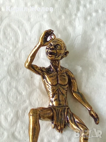 Бронзова фигурка на Ам-гъл 42975, снимка 3 - Колекции - 54173025