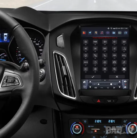 Мултимедия, Двоен дин, Навигация, за Ford Focus, вертикална, TESLA, 2011-2019, 9.7 инча, Android DIN, снимка 11 - Аксесоари и консумативи - 49445480