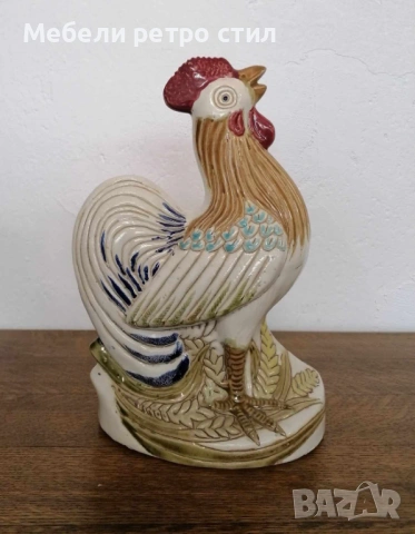 Красиви декоративни фигури на петли, изработени от висококачествена керамика., снимка 7 - Декорация за дома - 53957374