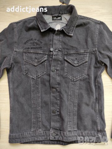 Мъжко дънково яке Jack&Jones размер L, снимка 2 - Якета - 34007567