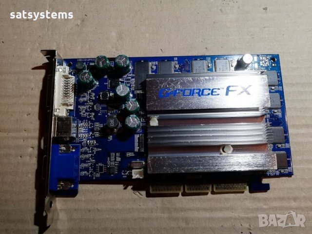 Видео карта NVidia GeForce Albatron FX5200P 128MB DDR 128bit AGP, снимка 1 - Видеокарти - 31791015