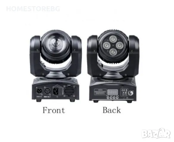 🎆 Двустранна роботизирана LED светлина – Компактна мощ за професионално сценично осветление! 🎆, снимка 4 - Друго търговско оборудване - 50357340
