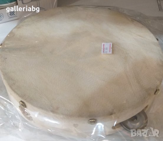 Играчка на дайре с кожа за свирене 