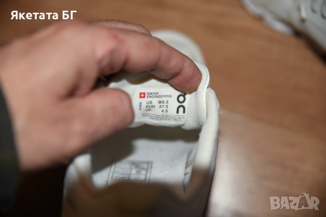 On Cloud оригинални маратонки, размер 37.5, снимка 6 - Маратонки - 54009489