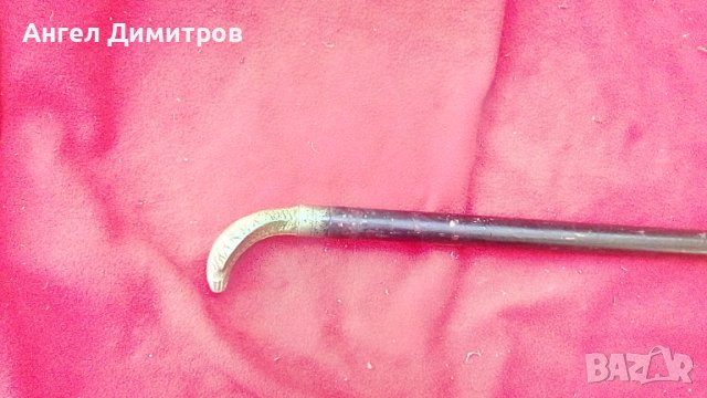 Страхотен дървен бастун с глава на кобра, снимка 3 - Антикварни и старинни предмети - 42057637
