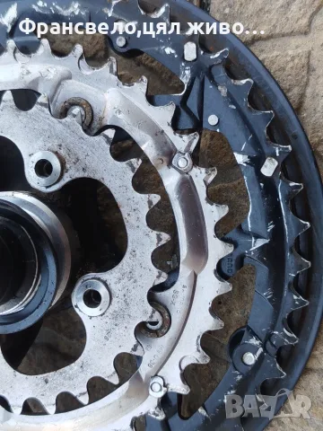 Курбел със средно движение за велосипед колело 48 зъба Shimano , снимка 4 - Части за велосипеди - 54297941