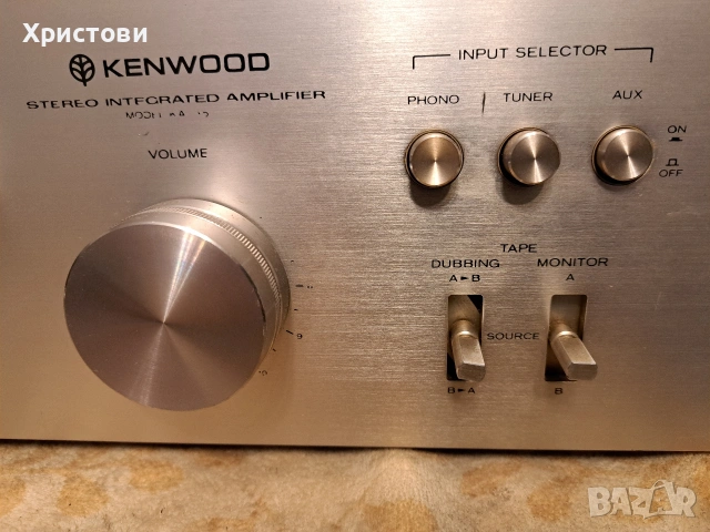 Продавам стар оригинален усилвател KENWOOD KA - 3500, снимка 13 - Ресийвъри, усилватели, смесителни пултове - 53353156