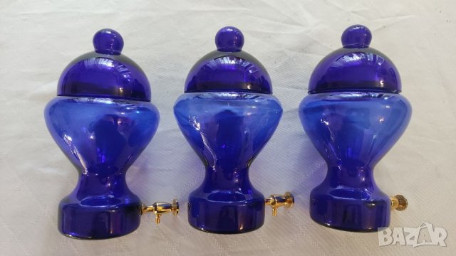 Амфори, стъкленици за парфюми от цветно стъкло. , снимка 3 - Дамски парфюми - 37886575