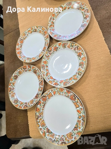 Стар български порцелан "Кашмир" на "Изида *, снимка 4 - Колекции - 52592404