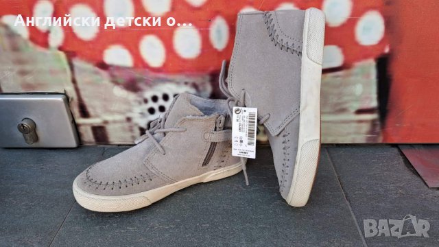 Английски детски кецове естествен велур-NEXT , снимка 2 - Детски маратонки - 38451788