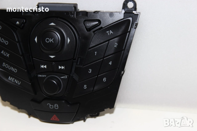 Панел CD RADIO AUX Ford Fiesta MK7 (2008-2013г.) 8A6T18K811AD, снимка 3 - Аксесоари и консумативи - 51854170