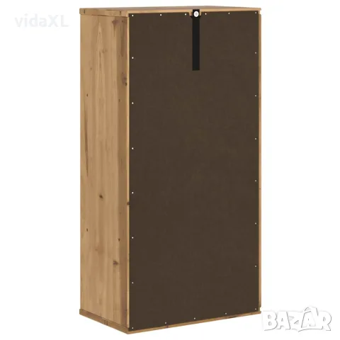 vidaXL Страничен шкаф ODDA 40x24x79 cm масивна дървесина бор, снимка 8 - Бюфети - 56147525