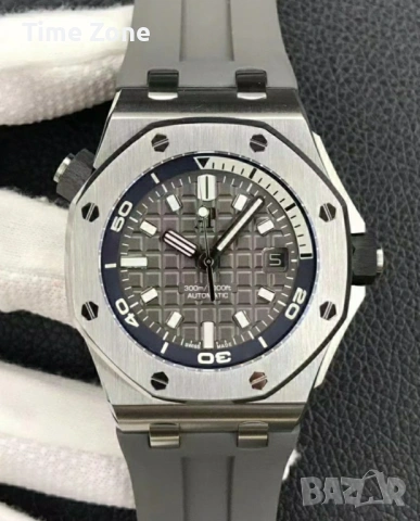 Audemars Piguet Royal Oak Offshore Diver 42mm Steel Grey Dial Automatic Различни Варианти, снимка 7 - Мъжки - 54044417