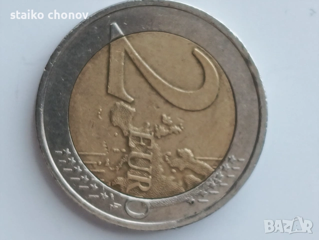 Монета 2 евро Австрия, снимка 2 - Нумизматика и бонистика - 53909954