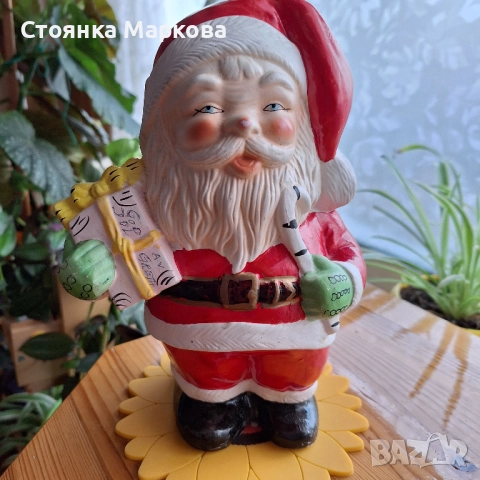 Нов авторски керамичен Дядо Коледа