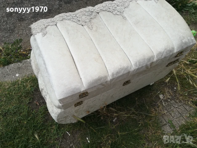 БЯЛА ТАБУРЕТКА 1706251207, снимка 18 - Антикварни и старинни предмети - 50696247