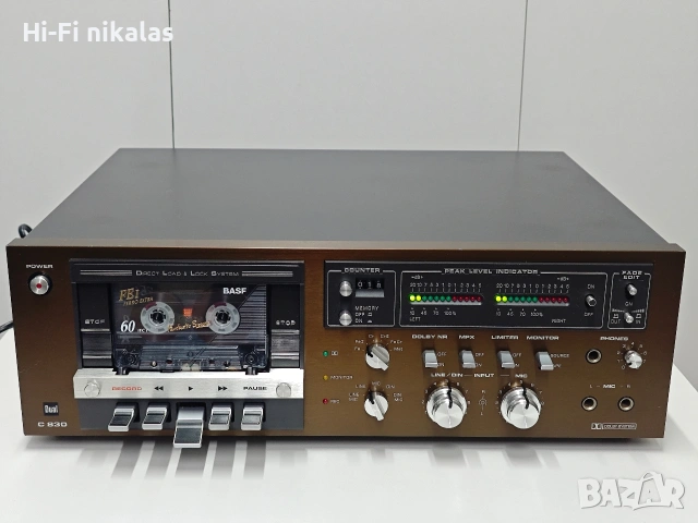 стерео касетъчен дек DUAL C 830