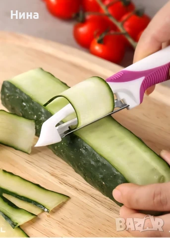 Белачка за зеленчуци, професионален нож за плодове от неръждаема стомана, снимка 4 - Прибори за хранене, готвене и сервиране - 50732242