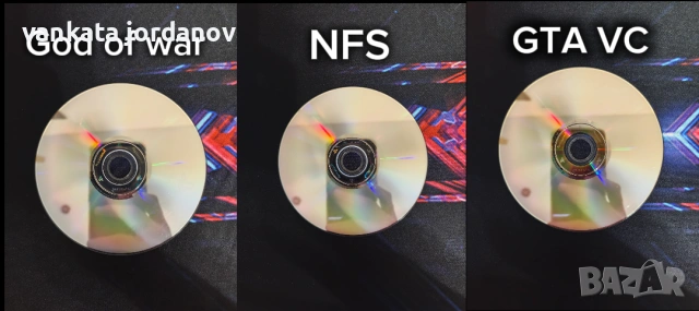 (3 в 1) GTA VC, God Of War 2, NFS underground., снимка 5 - Игри за PlayStation - 54101563