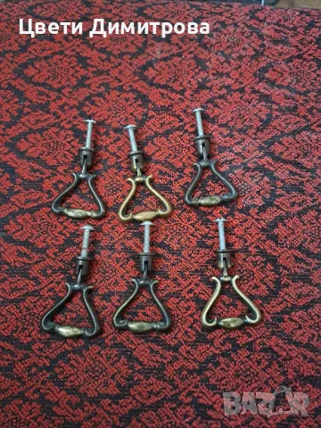 Витиндж бронзови дръжки за чекмеджета 