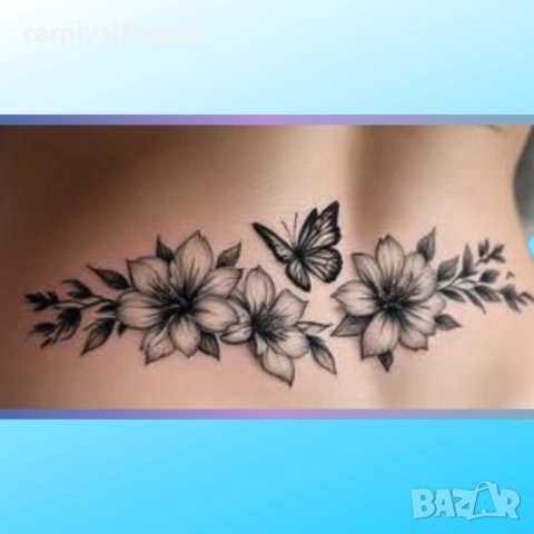 Ръчно рисувани временни татуировки с къна, снимка 10 - Други услуги - 54122584