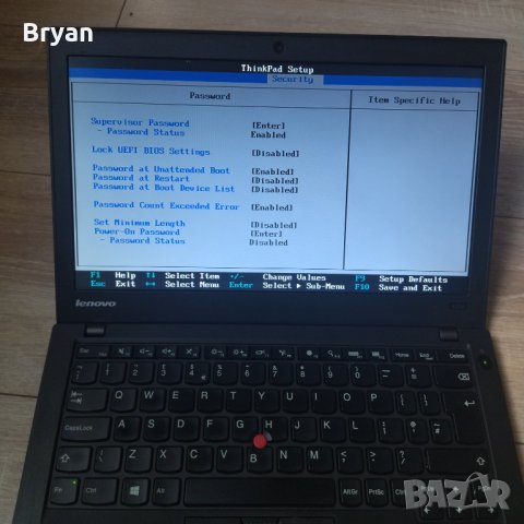 Lenovo Thinkpad X250 i5 с парола на Bios, снимка 4 - Части за лаптопи - 42771216