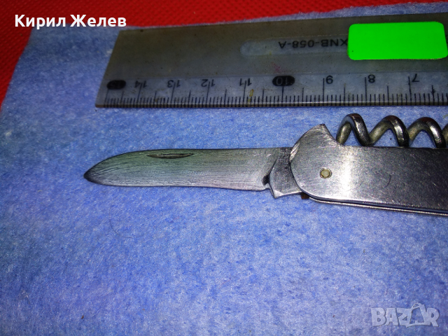 ВИНПРОМ Старо КОМБИНИРАНО КОЛЕКЦИОНЕРСКО ДЖОБНО НОЖЧЕ НЕРЪЖДАЕМА СТОМАНА 86031, снимка 4 - Колекции - 44755821