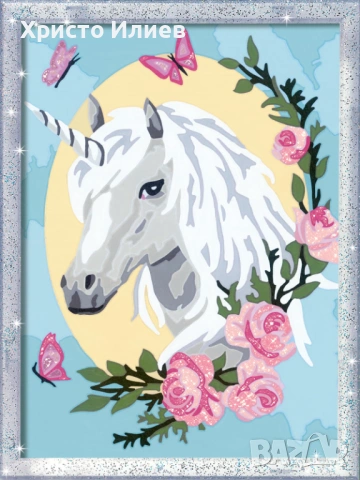 Комплект за рисуване по номера Ravensburger CreArt - Еднорог, снимка 3 - Рисуване и оцветяване - 54222047
