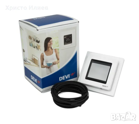Терморегулатор DEVIreg Touch управление за подово отопление, снимка 2 - Друга електроника - 48205675
